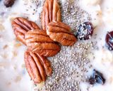 Hình bước làm 2 của món 🌱 Cháo Yến Mạch Sữa Hạnh Nhân Vị Chuối (Vegan)