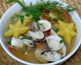 Hình bước làm 8 của món Canh riêu nghêu