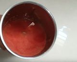 A picture of step 2 of Strawberry Shake.