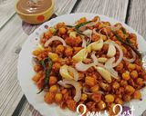 A picture of step 4 of Chana Koliwada.