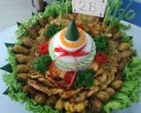 Tumpeng Nasi Putih Sederhana langkah memasak 4 foto