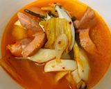 Hình bước làm 7 của món Canh kim chi