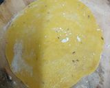 A picture of step 3 of Layered Methi Paratha.