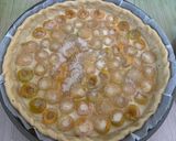 Une image de l'étape 4 de Tarte aux mirabelles.