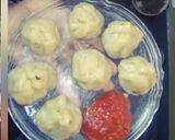 A picture of step 3 of Potato momos.