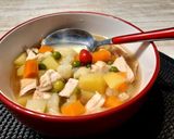 Zöldséges húsleves recept fázis 3 fotója