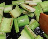 Foto del paso 5 de la receta: Dumplings con verduras a la plancha