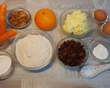 Foto del paso 1 de la receta: Bizcocho de zanahoría sin azúcar y con falsa azúcar glass