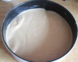 A picture of step 5 of Eggless whole-wheat apple upside down cake.