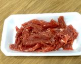 Hình bước làm 4 của món Miến rau củ thịt bò