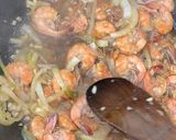 Foto langkah ke 5 dari resep Udang kecap saos tiram.