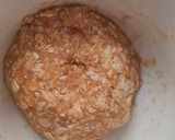 Foto del paso 2 de la receta: Mega galleta saludable de mantequilla de maní y avena sin azúcares ni edulcorantes ni harina