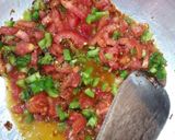 A picture of step 3 of Tumeric lentils.