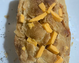 Foto del paso 3 de la receta: Pan relleno de taquitos de jamón y quesos