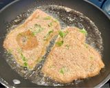 Une image de l'étape 4 de Escalope de dinde à la milanaise.