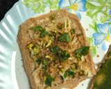 A picture of step 5 of Bread Pinwheel Sandwich.