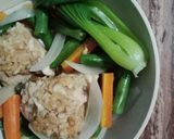 Foto langkah ke 3 dari resep 841) Ayam Kukus Sayur.