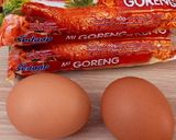 Foto langkah ke 1 dari resep Omelette Mie (cemilan tanggal tua 🤭).