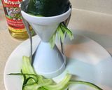 Foto del paso 1 de la receta: Fideos de sésamo con pepino