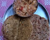A picture of step 6 of Sattu Paratha.