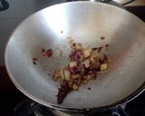 A picture of step 2 of Malabari dal.