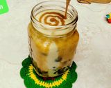 A picture of step 6 of Vegan Caramel Pearl Milk Green Tea.