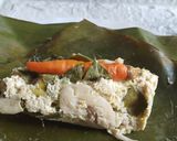 Foto langkah ke 5 dari resep Pepes Tahu-Jamur Tiram.