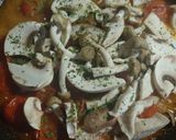 Foto del paso 1 de la receta Espaguetis con setas y burrata