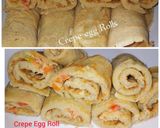 A picture of step 5 of Crepe Egg Roll.