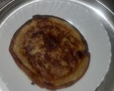 A picture of step 3 of Banana pancake (eggless).
