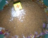 A picture of step 1 of Moringa salad.
