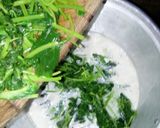 Foto langkah ke 3 dari resep Bobor Bayam Jagung.