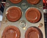 A picture of step 4 of Peanut Butter Cup Brookies.