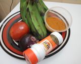 A picture of step 1 of Easy Matoke Curry.