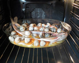 Foto del paso 15 de la receta: Lubina a la naranja al horno y berberechos