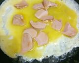 Foto langkah ke 2 dari resep Roti Bakar Telur Sosis.