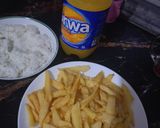 صورة لخطوة 4 من وصفة بطاطس مقلية بزيت الدجاج المتبل😋👌