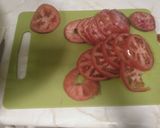 Foto del paso 2 de la receta: Berenjenas con tomate, mozzarella y jamón york