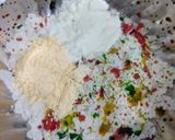 A picture of step 2 of Casata poha.