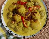 Foto langkah ke 6 dari resep Bola-Bola Opor Ayam.