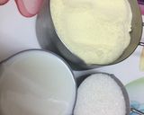 A picture of step 1 of Milk peda.