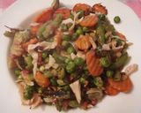 Foto del paso 3 de la receta Menestra de verduras con pechuga de pavo (fiambre de pavo)