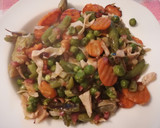 Foto del paso 3 de la receta: Menestra de verduras con pechuga de pavo (fiambre de pavo)
