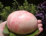 Foto langkah ke 5 dari resep Bakpao isi ayam & strawberry eggless.