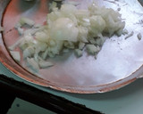 Foto del paso 1 de la receta: Risotto de pollo al Roquefort