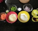 A picture of step 1 of Cheese fritters.