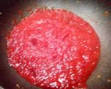A picture of step 2 of Pink cream pasta.