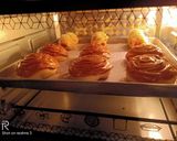 Foto langkah ke 6 dari resep Mexican Bun aka Roti Boy pre fermentation method.