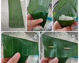 Foto langkah ke 3 dari resep Kue Lupis Ketan.