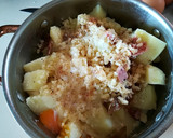 Foto del paso 1 de la receta: Puré de patatas con queso y tropezones